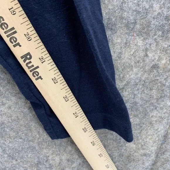 Eddie Bauer Shirt Men's Large Adult Blue Tee Outdoors Polyester Logo - Picture 7 of 12